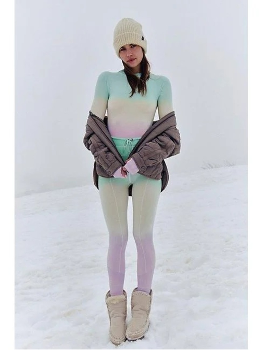 NWT! FP Free People Movement Take Flight Ombre Base Leggings Sz XS/S